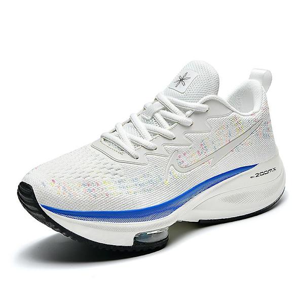 Mens Air Sports Löparskor Andas Sneakers Universal All Year Dam Skor Yjv2209 White 42