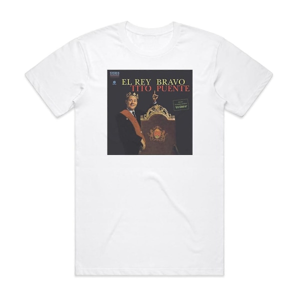 Tito Puente El Rey Bravo T-shirt Vit M