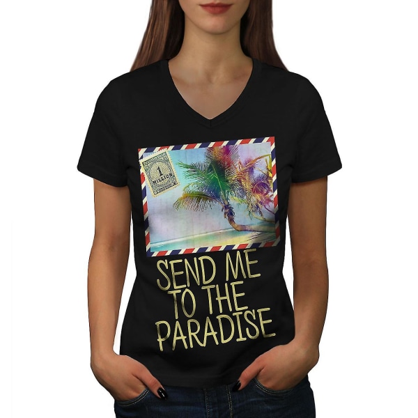 Sommar resor havet kvinnor T-shirt M