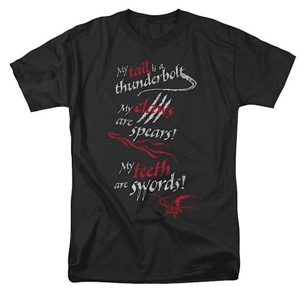 T-shirten Hobbit Tail Claws Teeth XXXL