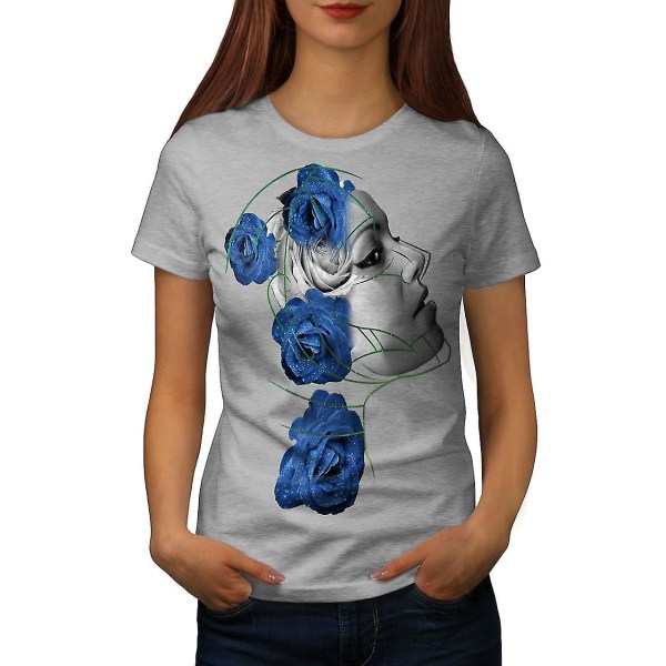Face Rose Fantasy Women T-shirt L