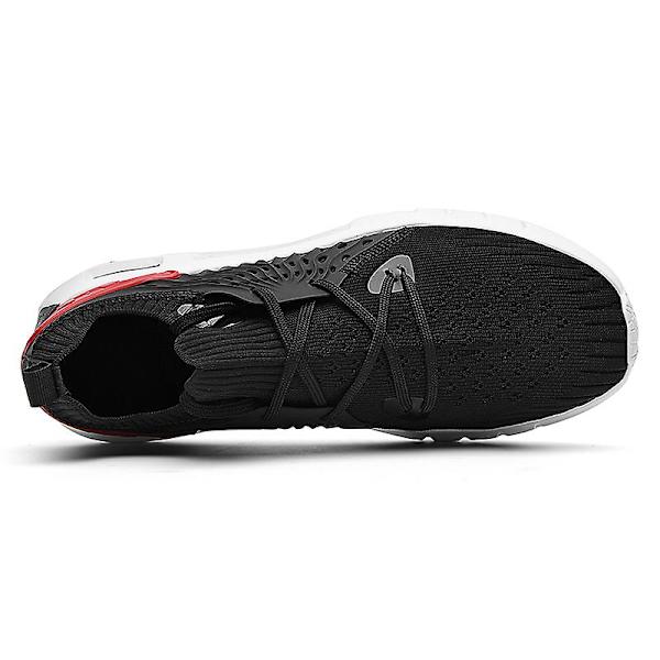 Herrsneakers Andas löparskor Mode Sportskor 3A22018 BlackWhite 41