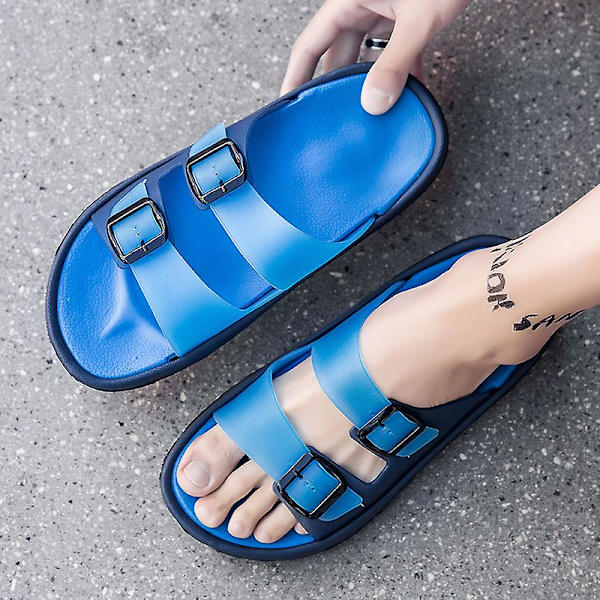 Herrtofflor Halkfria strandskor Fr2001 Blue 43