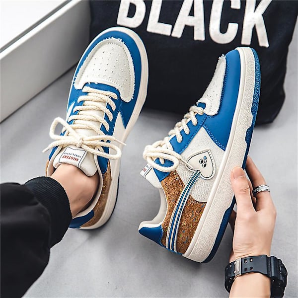 Herrsneakers Andas Herr Skateboarding Skor Löparskor 3Ah029A Blue 41