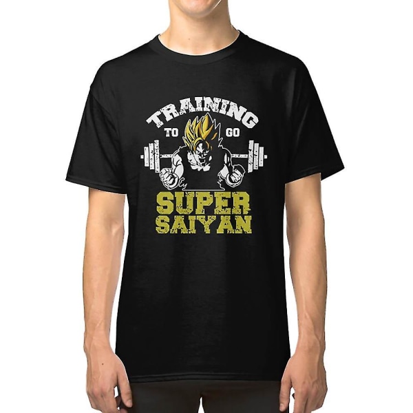 Training To Go Super Sayan - Goku T-shirt XXL
