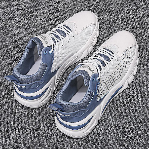 Herr Sport löparskor Andas Mode Sneakers Frn8118 Blue 44
