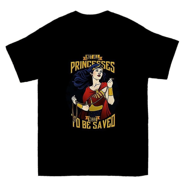 Inte alla prinsessor behöver räddas T-shirt S