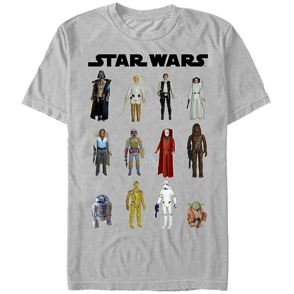 Star Wars Action Figures T-shirt XL