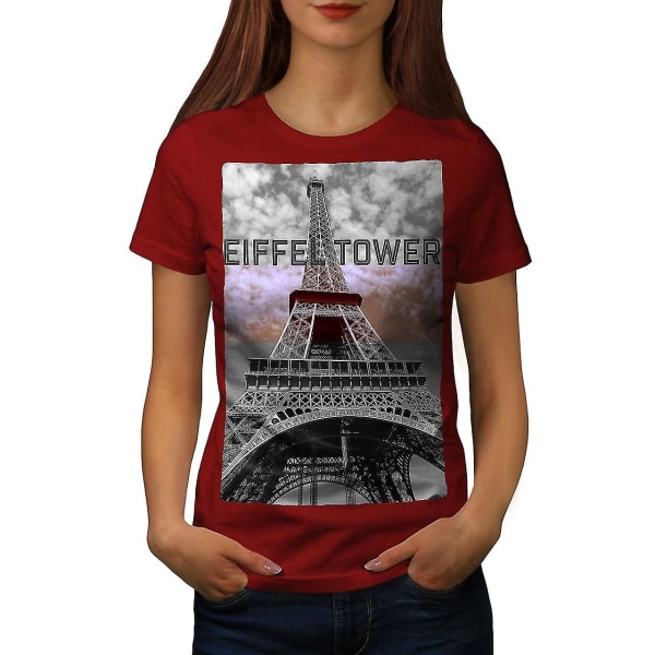 Landmark Tower Dam Röd-skjorta 3XL