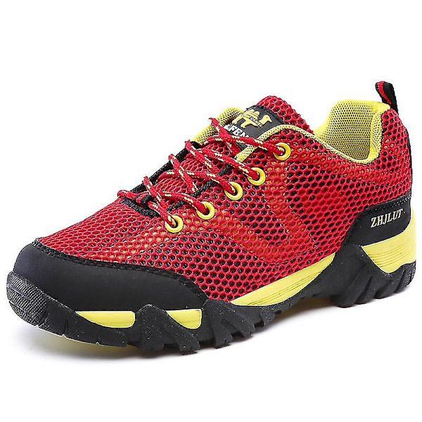 Herr Dam Sneakers Andas löparskor Mode Sportskor 3C602 Red 41