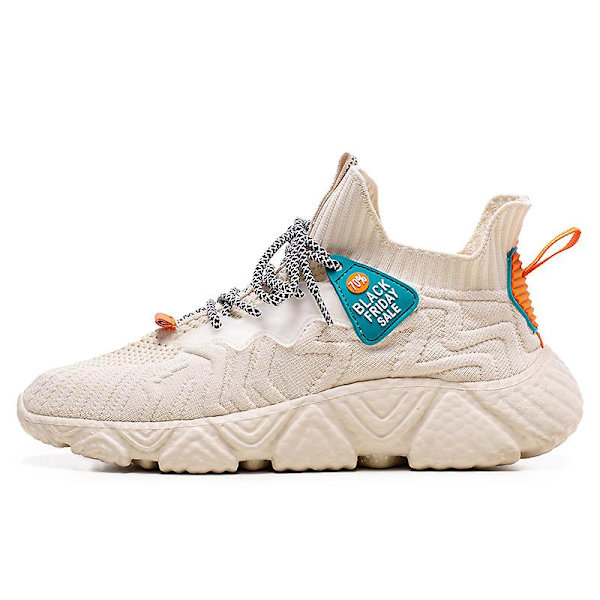 Herrsneakers Andas löparskor Mode Sportskor 3Ba13 Beige 41