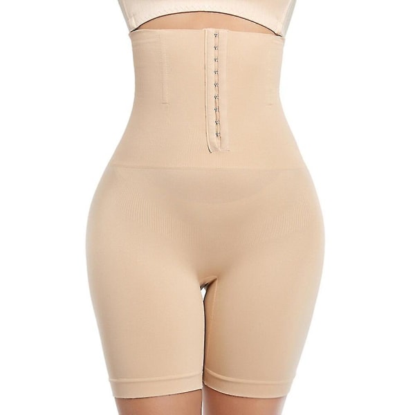 Kvinnor High Waist Body Shapewear Trosor Midja Cincher Slimming Underkläder High Waist Shorts Fajas Trosor Shapers Sport Fitness,5 Points Gul 3XL