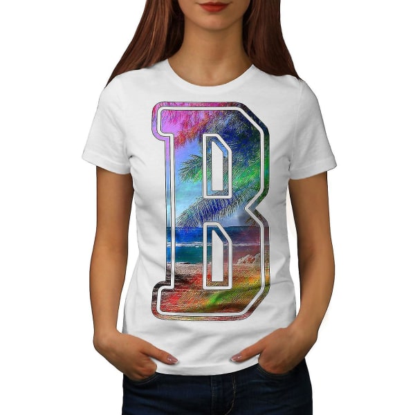 Bokstaven B Beach Women T-shirt 3XL
