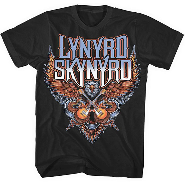 Lynyrd Skynyrd Crossed Guitars T-shirt M