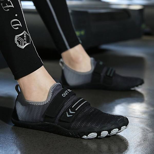 Yogaskor för kvinnor Snabbtorkande River Walking Skor Vattenskor A05 BlackGray 40