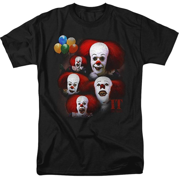 Pennywise Clown Collage IT skjorta XL