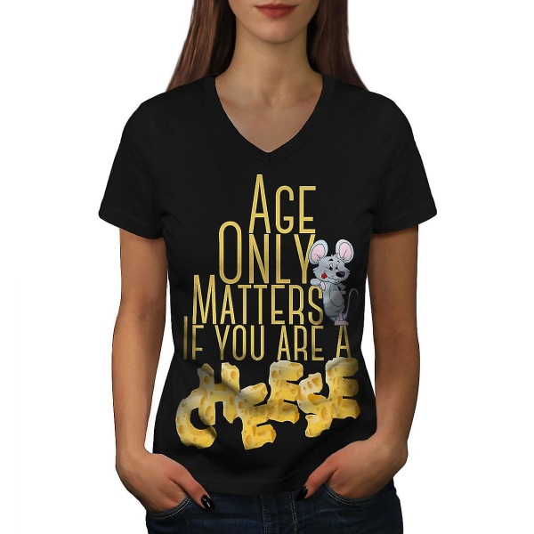 Cheese Lover Birthday Women T-shirt S