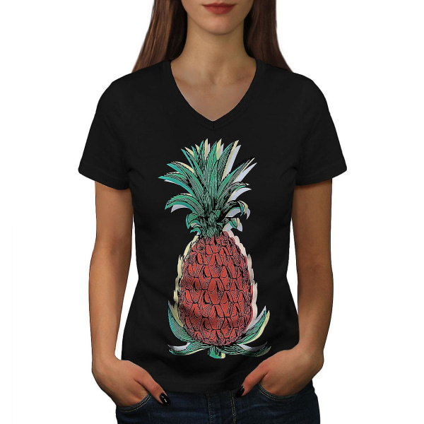 Ananas mat kvinnor T-shirt XL