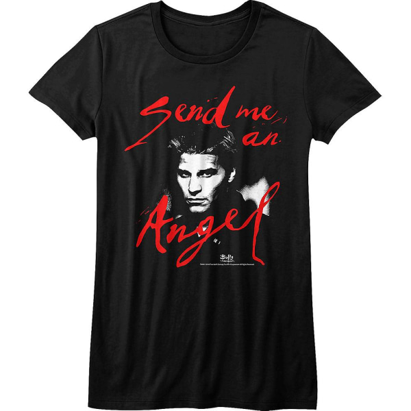 Ladies Send Me An Angel Buffy The Vampire Slayer Shirt L