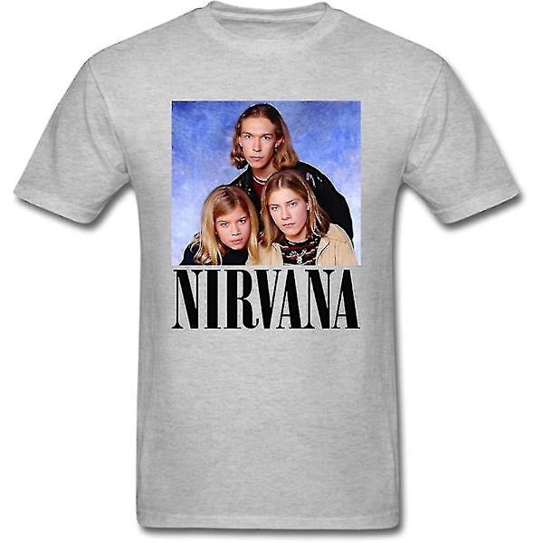 Cindy Queen Hanson Band Nirvana Vuxen T-shirt för män M