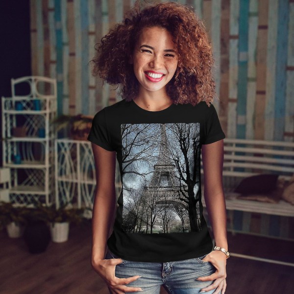 Paris Photo Day Women Blackt-shirt 3XL
