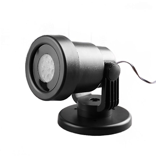Vattentät Utomhus/inomhus 4w 4 Led Färgglad Ledprojektor Julprojektor