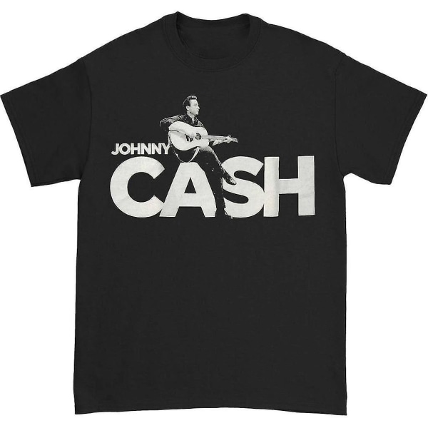 Johnny Cash Sitter På Cash T-shirt XXL