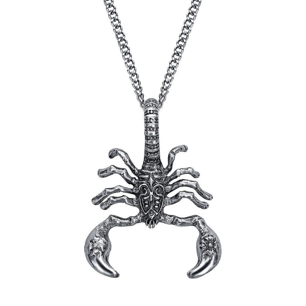 Titanium Insect Scorpion hänge halsband 9476 | Fyndiq
