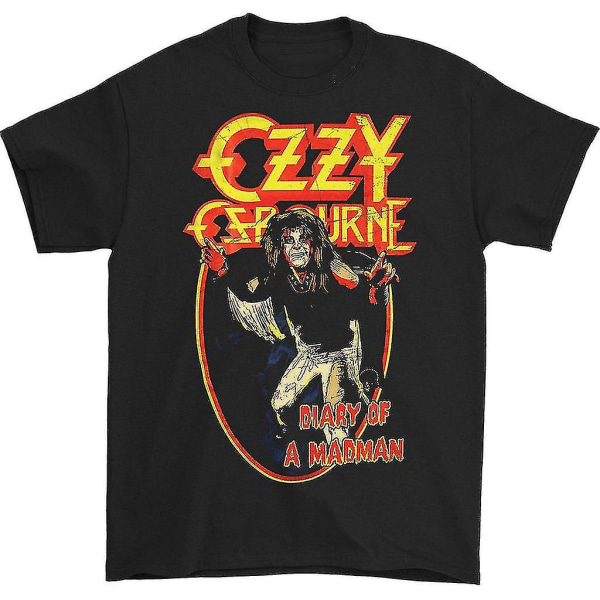 Ozzy Osbourne Diary Of A Madman T-shirt Kläder L