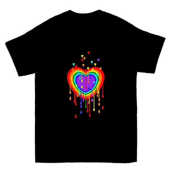 Rainbow Love T-shirt S