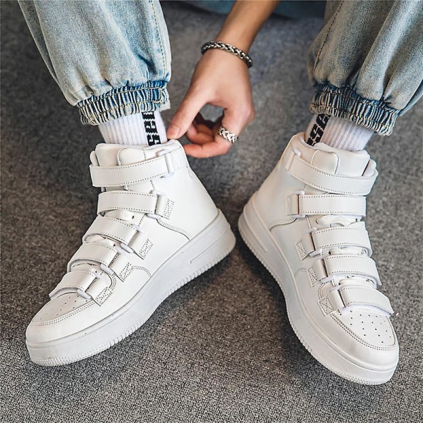 Herrsneakers Andas Dam Skateboarding Skor Löparskor K021 White 39