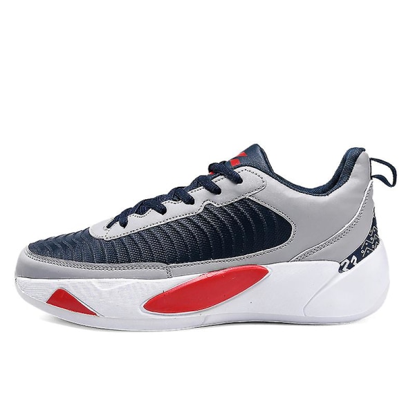 Basketskor för män Aldult Bekväma Sneakers Utomhussportskor 3Bk005 Gray 44