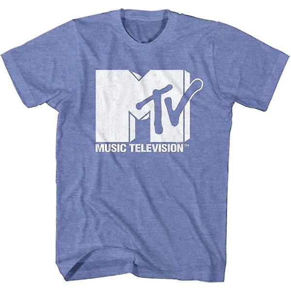 Mtv 80-tal Mtv-logotyp Vuxen kortärmade T-shirts Grafiska T-shirts 2XL