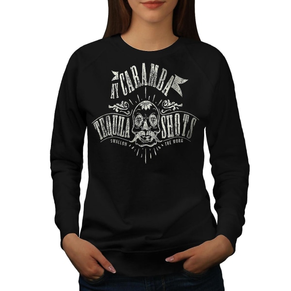 Tequila Shots Fashion Women Sweatshirt L