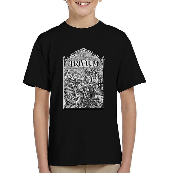 Trivium In The Court Of The Dragon Kids T-shirt L