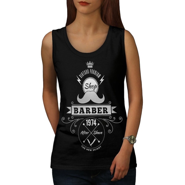 Barber Shop Dam Blacktank Top S