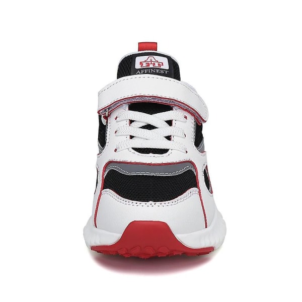 Barn Sneakers Pojkar Flickor Andas löparskor Mode Sportskor K851 Red 34
