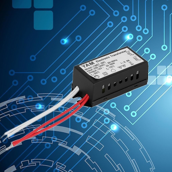 AC 220v till 12v 20-50w halogenlampa elektronisk transformator LED-drivrutin