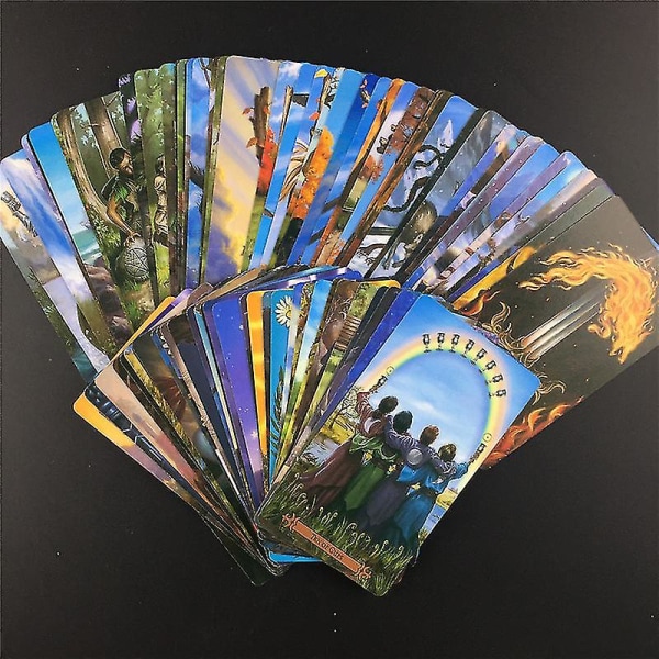 Moderna Tarot Tarotkort Däck Brädspel Engelska För Familj Presentfest Spelkortspel Underhållning78st Tt54