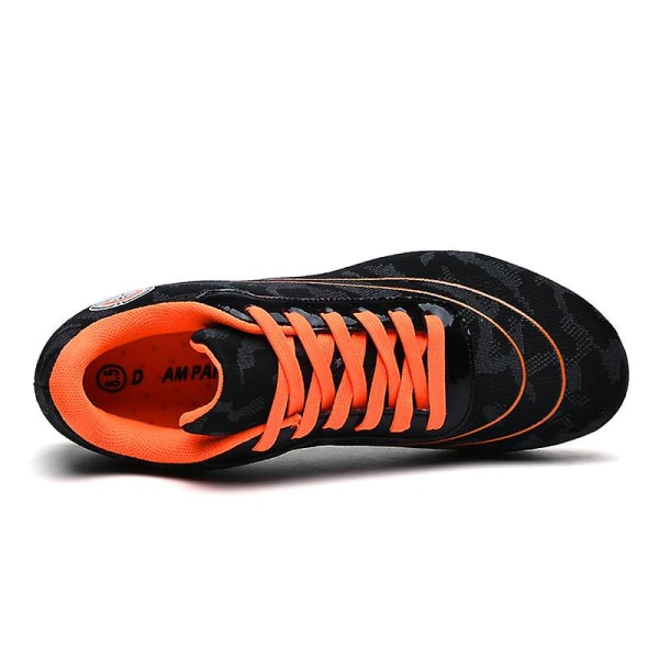 Friidrottsskor för män Spikes Track Race Hoppande Sneakers Professionell löpning Nail Spikes Skor 3Bf2101 Black 38