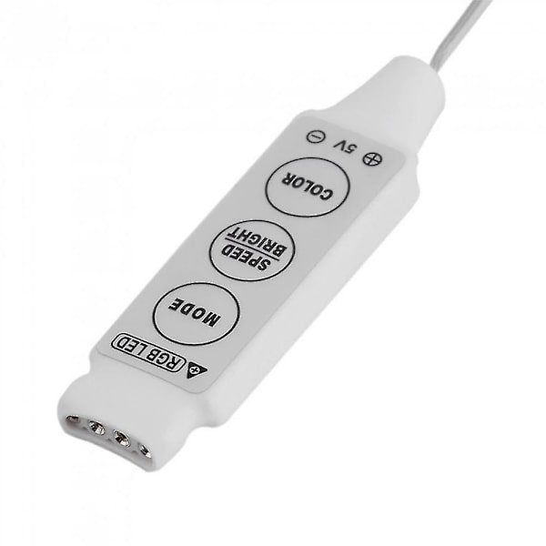 4,5v batteridrivet 200cm Rgb Led Strip Light Vattentätt Craft Hobby Light