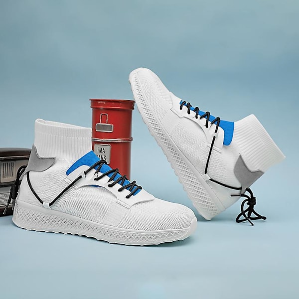 Basketskor för män Andas Sneakers Löparskor 3Ay861 White 41