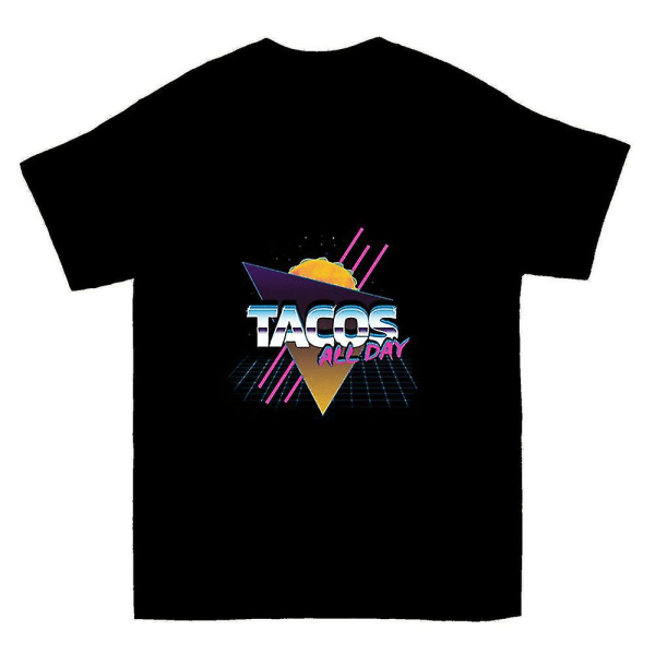 Tacos All Day T-shirt M