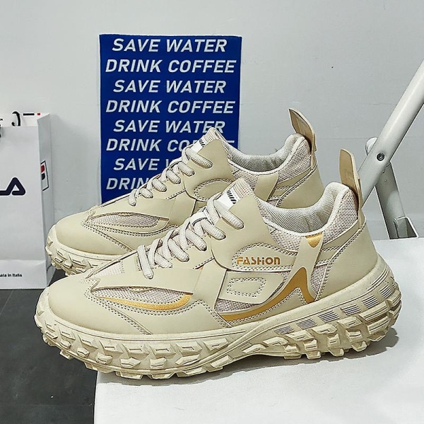 Damsneakers Andas löparskor Mode Sportskor Casual S815 Beige 40