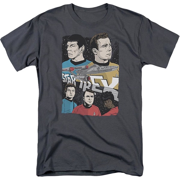 Enterprise Crew Star Trek T-shirt XL