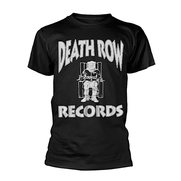 T-shirt med logotyp för Death Row Records M