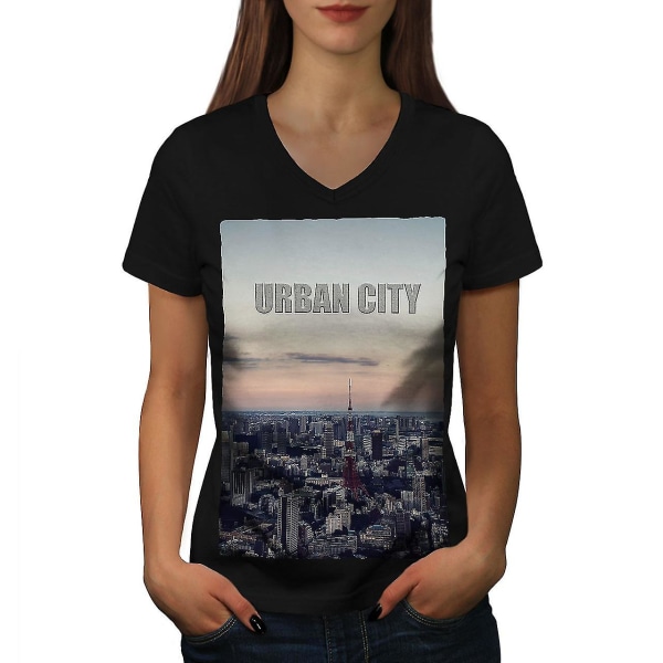 City Street Fashion T-shirt för kvinnor L