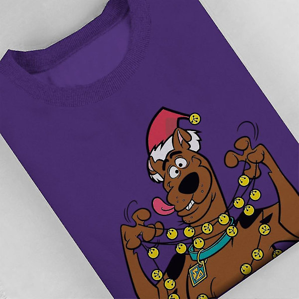 Scooby Doo Christmas Tangled In Lights barntröja