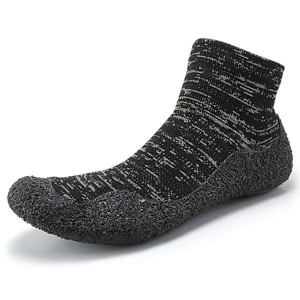 Herr Sport Löparskor Lättvikt Fitness Yoga Strumpor Skor Fr20219 Black 43