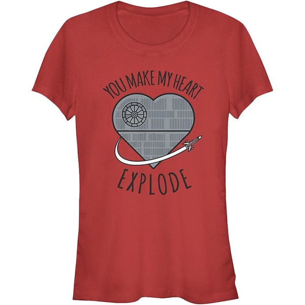 Junior You Make My Heart Explode Star Wars Shirt S